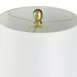 Kirklands Home Table Lamps|Bronze Hammered Table Lamp White