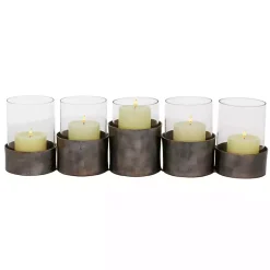 Best Bronze Iron Runner Candle Holders