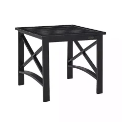 Kirklands Home Outdoor Tables|Bronze Metal Dayton Outdoor Side Table Brown