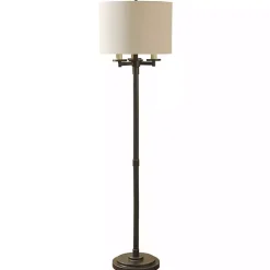 Kirklands Home Floor Lamps|Bronze Selena Candelabra Floor Lamp Tan