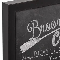 Best Broomstick Cafe Framed Canvas Art Print Halloween