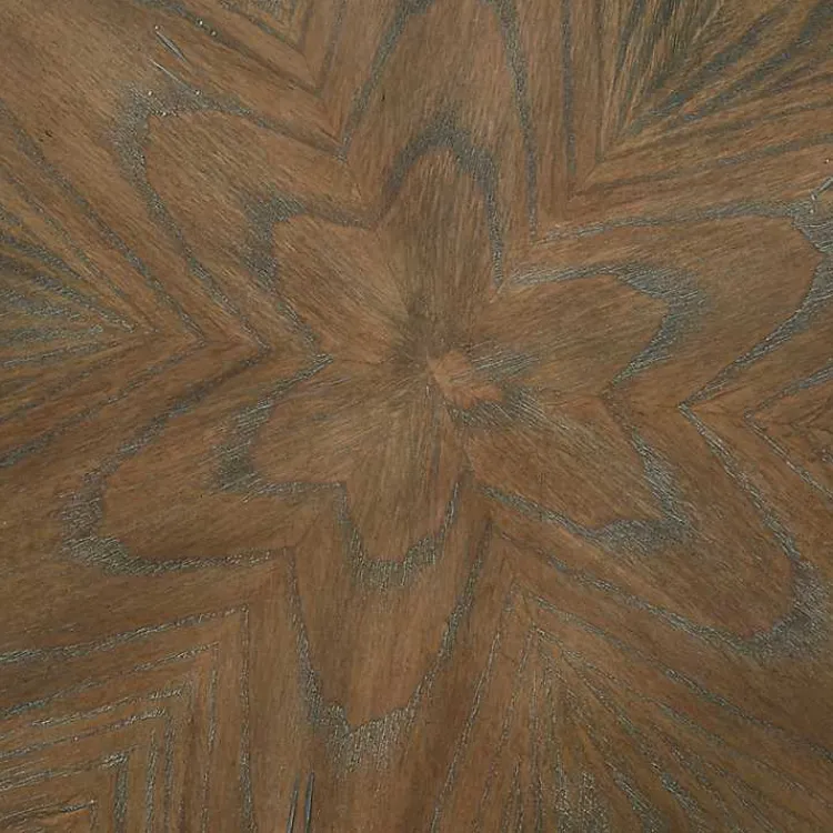 Kirklands Home Accent & End Tables|Brown and Black Wooden Hemlock Accent Table