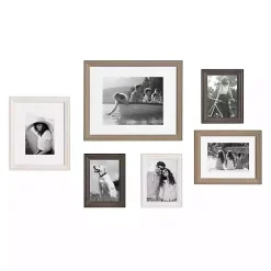 Kirklands Home Gallery Wall Frames|Brown and Gray 6-pc. Gallery Wall Frame Set