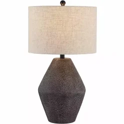 Kirklands Home Table Lamps|Brown Angled Gourd Ersta Table Lamp Tan