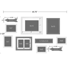 Kirklands Home Gallery Wall Frames|Brown Arrow 10-pc. Gallery Wall Picture Frame Set
