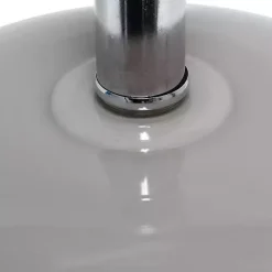 Kirklands Home Table Lamps|Glass Short Oval Table Lamp Brown