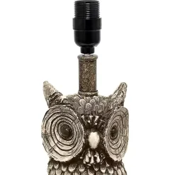 Kirklands Home Table Lamps|Brown Owl and Shade Table Lamp White