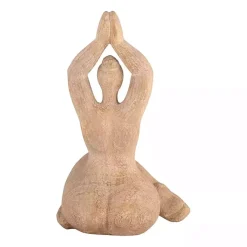 Hot Resin Namaste Female Yoga Figurine Statues & Figurines