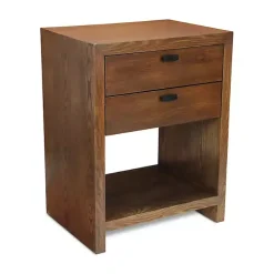 Kirklands Home Dressers & Chests|Vivara 2-Drawer Nightstand Brown