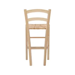 Kirklands Home Bar Stools & Counter Height Stools|Wood and Seagrass Counter Stools, Set of 2 Brown