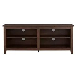 Kirklands Home Tv Stands & Media Consoles|Wood TV Stand, 58 in. Brown