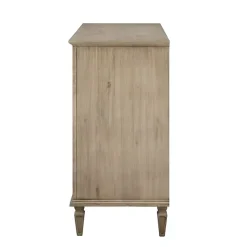 Kirklands Home Dressers & Chests|Brushed Birch 4-Drawer Wooden Dresser Tan