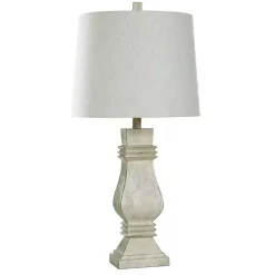 Kirklands Home Table Lamps|Brushed Cream Maison Table Lamp White