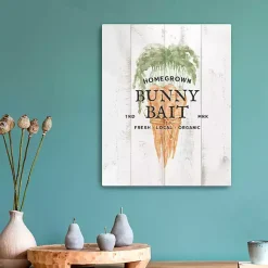 Discount Bunny Bait Carrot Canvas Art Print Easter Decorations