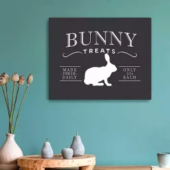 Best Bunny Treats Easter Canvas Art Print Easter Decorations