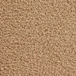 Kirklands Home Benches & Ottomans|Camel Sherpa & Pine Recgle Storage Ottoman Tan