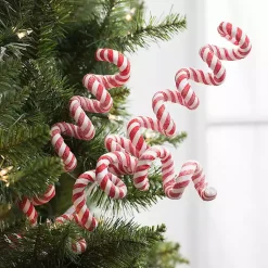 Best Candy Cane Swirl Tree Pick Christmas Tree Decorations