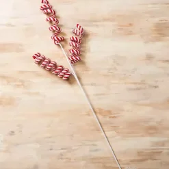 Best Candy Cane Swirl Tree Pick Christmas Tree Decorations