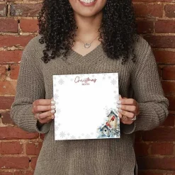 Clearance Cardinal Christmas Note Dry Erase Board, 8x8 in. Christmas Art & Wall Decor