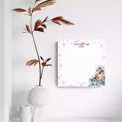 Clearance Cardinal Christmas Note Dry Erase Board, 8x8 in. Christmas Art & Wall Decor