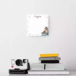 Clearance Cardinal Christmas Note Dry Erase Board, 8x8 in. Christmas Art & Wall Decor