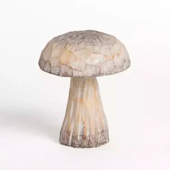 Online Carved Mushroom Figurine, 7 in. Statues & Figurines