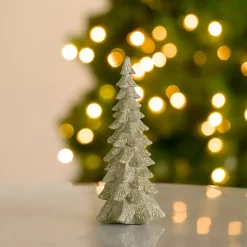 Best Champagne Glitter Christmas Tree, 9 in. Christmas Decorations