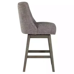 Kirklands Home Bar Stools & Counter Height Stools|Charcoal Greenfield Counter Stool Gray