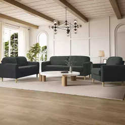 Kirklands Home Sofas & Loveseats|Charcoal Lyon Sofa Gray