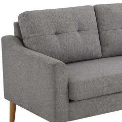 Kirklands Home Sofas & Loveseats|Charcoal 2-pc. Loveseat & Ottoman Set Gray