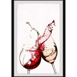 Kirklands Home Framed Art|Cheers To That Framed Wall Art