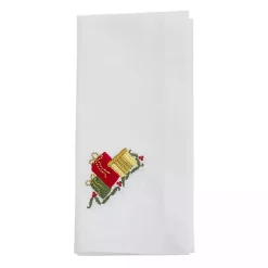 Kirklands Home Table Linens|Christmas Gifts Embroidered 4-pc. Napkin Set