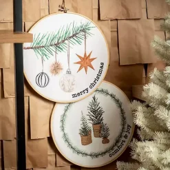 Sale Christmas Pine Loom Wall Plaques Christmas Art & Wall Decor