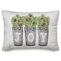 Best Christmas Planters Joy Pillow Christmas Pillows