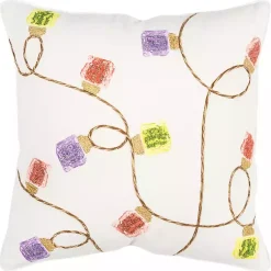 Best Christmas String Lights Indoor/Outdoor Pillow Christmas Pillows