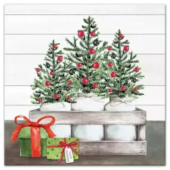 Best Christmas Tree Mason Jars Canvas Art Print Christmas Art & Wall Decor
