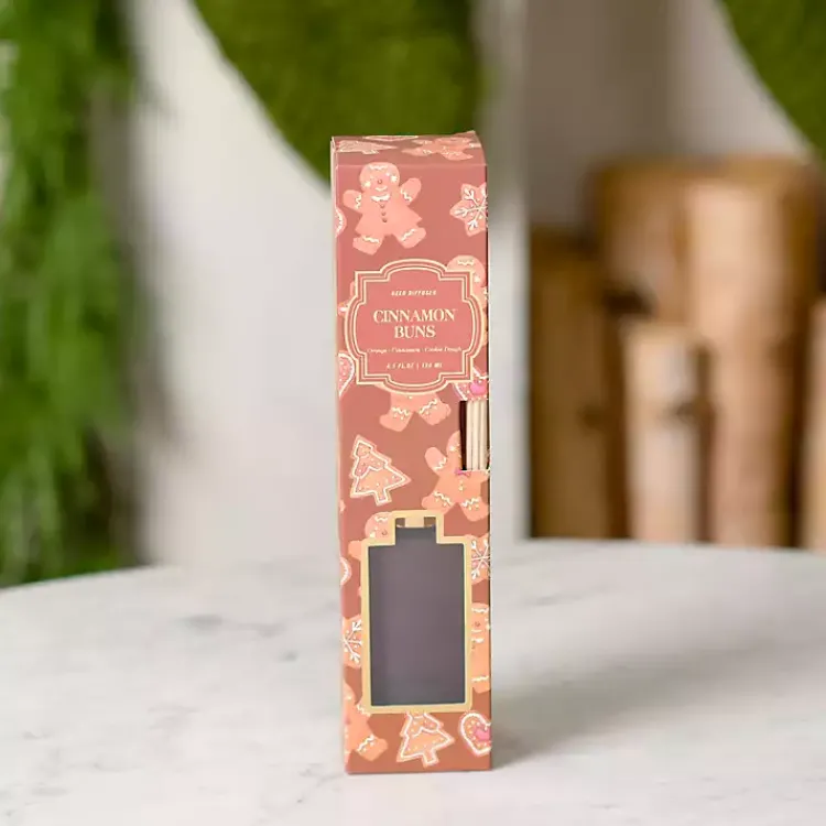 Outlet Cinnamon Buns Diffuser Set Home Fragrance