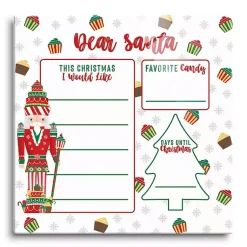Sale Classic Candyland Dear Santa Dry Erase Board Christmas Art & Wall Decor