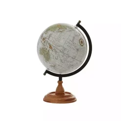Best Classic Ivory Mango Wood Base Globe Statues & Figurines