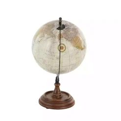 Best Classic Ivory Mango Wood Base Globe Statues & Figurines