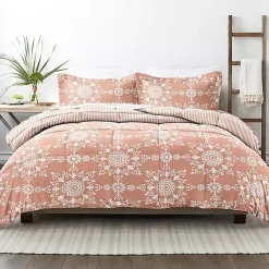 Kirklands Home Comforters|Clay Daisy Medallion Twin 3-pc. Comforter Set Orange