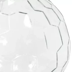 Kirklands Home Table Lamps|Clear Glass Honeycomb Table Lamp White