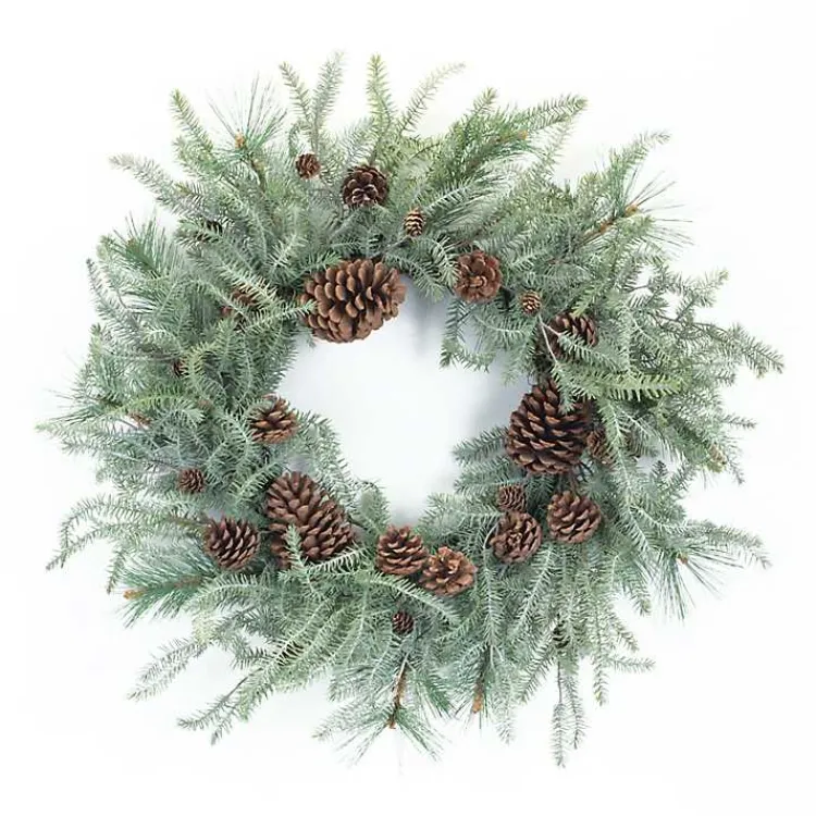 Colorado Spruce Pinecone Wreath, 29 in. Christmas Wreaths