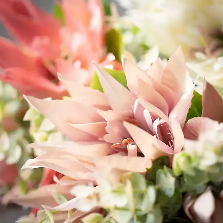 Clearance Colorful Lotus Flower Bundles, Set of 3 Stems & Bouquets