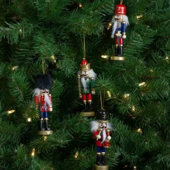 Discount Colorful Nutcracker Ornaments, Set of 4 Christmas Ornaments