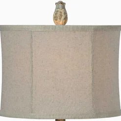 Kirklands Home Table Lamps|Corinthian Column Table Lamps, Set of 2 Ivory