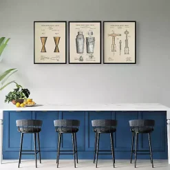 Kirklands Home Framed Art|Cork Screw Patent Framed Art Print