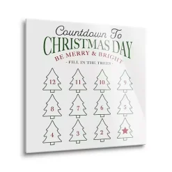 Sale Countdown to Christmas Dry Erase Board, 8x8 in. Christmas Art & Wall Decor