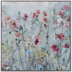 Kirklands Home Framed Art|Country Spring Floral Framed Art Print Multi