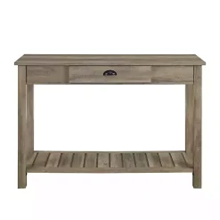 Kirklands Home Console Tables|Country Style washed Console Table Gray